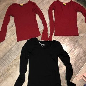 long sleeve shorts bundle